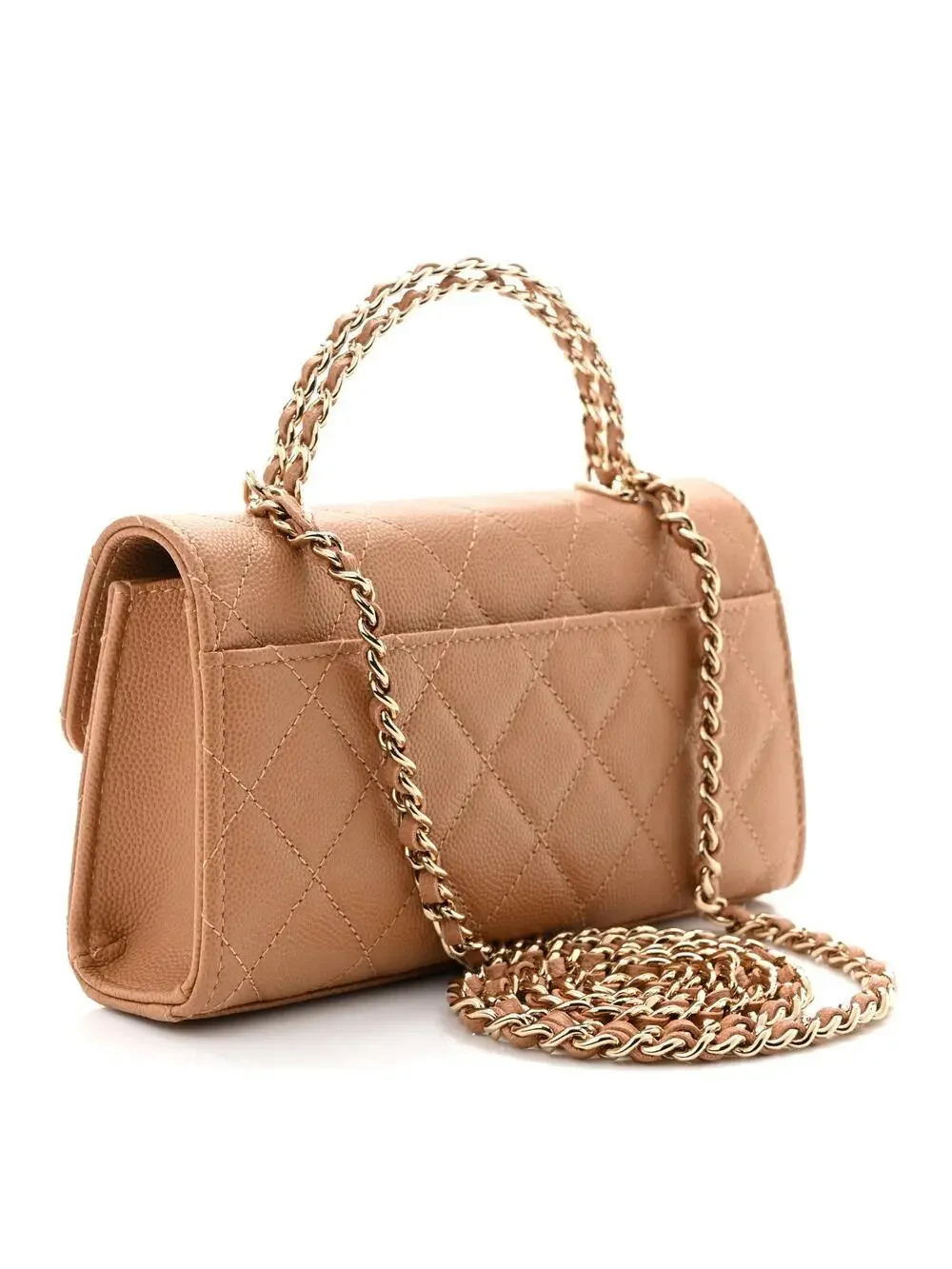 Chanel Caviar Quilted Chain Match Top #335697C55B